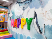3D Play Centre Amusement Park Funfair Carnie Whale Wall Mural Wallpaper 18