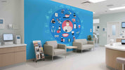 3D Clinic Hospital Rehabilitation Center Medical Healthcare Dentistry Stomatology Wall Mural Wallpaper 42