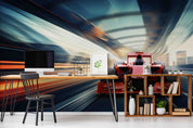 3D Red F1 Formula One Racing Wallpaper Wall Mural Wall Decor Wall Art Wall Sticker Remoable Wallpaper