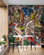 3D Artist's Abstract Painting Graffiti Artwork Wallpaper Wall Mural Wall Decor Wall Art Wall Sticker Remoable Wallpaper 46
