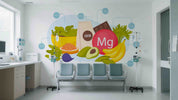 3D Clinic Hospital Rehabilitation Center Health Food Wall Mural Wallpaper 13