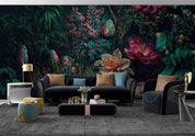 3D Floral Leaf Trunk Jasper Wall Mural Wallpaper YXL 16- Jess Art Decoration