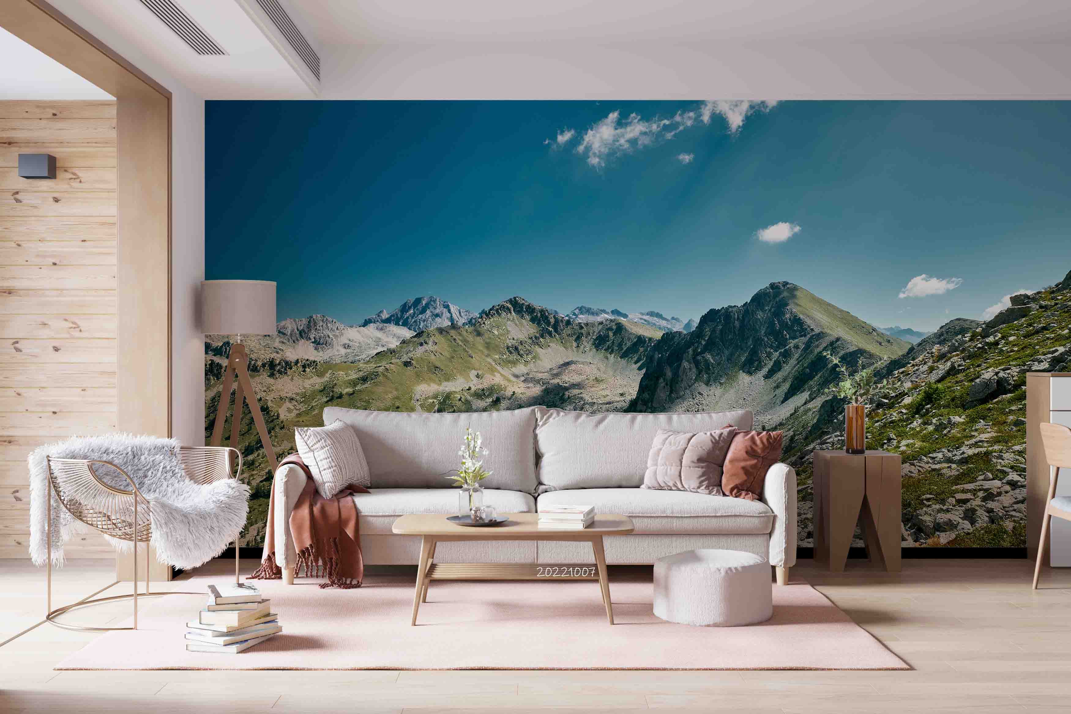 3D Stunning Scene Ridge French Riviera Wall Mural Wallpaper GD 3211- Jess Art Decoration