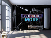 3D Fitness Person Letter Dumbbell Wall Mural Wallpaper YXL 1724