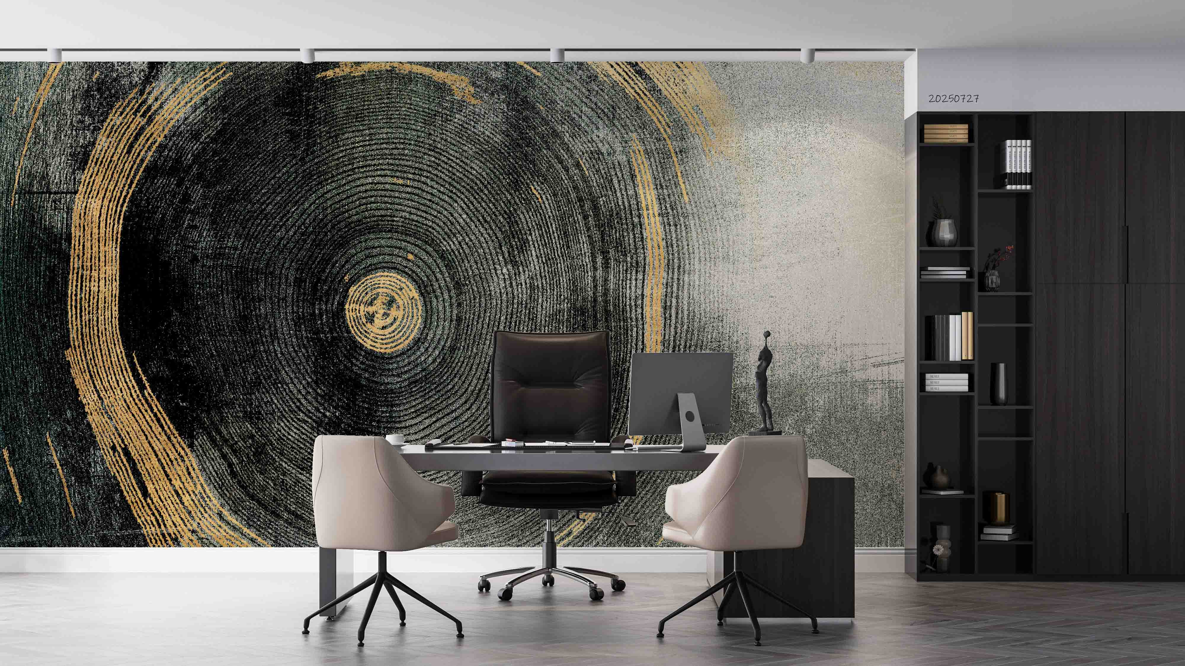 3D Office Business Commerce Geometric Modern Abstract Wall Mural Wallpaper 50