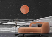 3D Chinese Painting Mountains Sunrise Wallpaper Wall Mural Wall Decor Wall Art Wall Sticker Remoable Wallpaper LQH 12