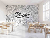 3D School STEM Science Lab Classroom Teaching Aid Physics Wall Mural Wallpaper 43