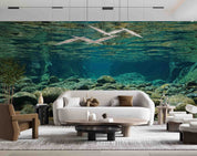 3D Grande Terre Dumbea River Riverbed Rock New Caledonia Wall Mural Wallpaper GD 4372- Jess Art Decoration