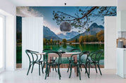 3D Jasna Lake Slovenia Wall Mural Wallpaper GD 5098- Jess Art Decoration