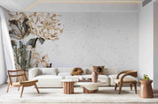 3D Peony Floral Frame Wall Mural Wallpaper GD 3563- Jess Art Decoration