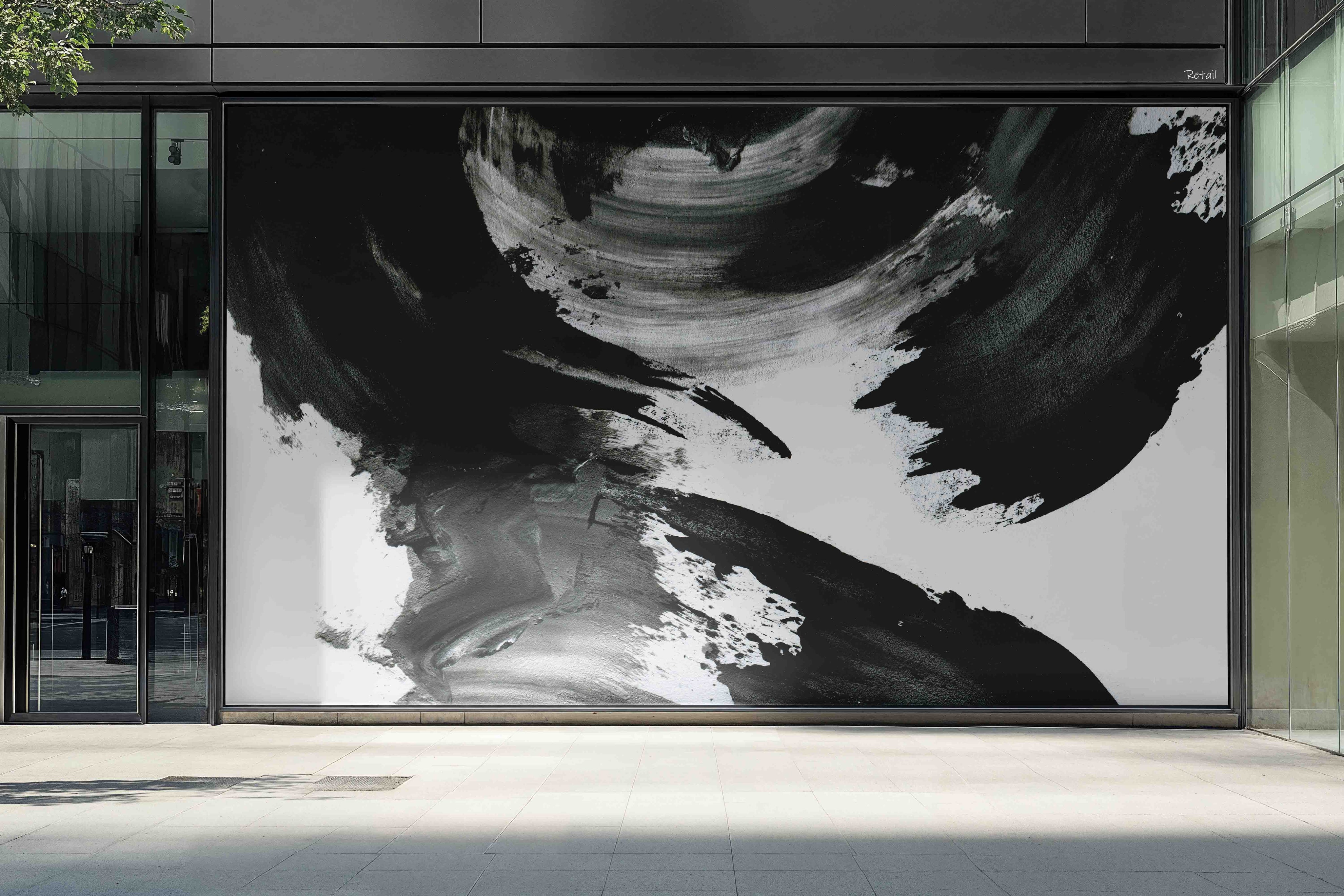 3D Retail Shop Store Market Trade Abstract Wall Mural Wallpaper 14