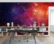 3D Round The Earth Red violet Wall Mural Wallpaper YXL 12- Jess Art Decoration