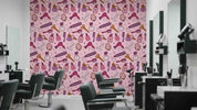 3D Salon Shop Beauty Salon Barber Shop Wall Mural Wallpaper 41