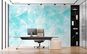 3D Office Business Commerce Geometric Lines Wall Mural Wallpaper 30