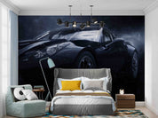 3D Black Sports Car Wallpaper Wall Mural Wall Decor Wall Art Wall Sticker Remoable Wallpaper