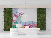 3D Salon Shop Beauty Salon Manicure Set Manicure Tools Wall Mural Wallpaper 11