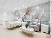3D Aged Care Retirement Home Gerocomium Rest Home Floral Lily Wall Mural Wallpaper 22