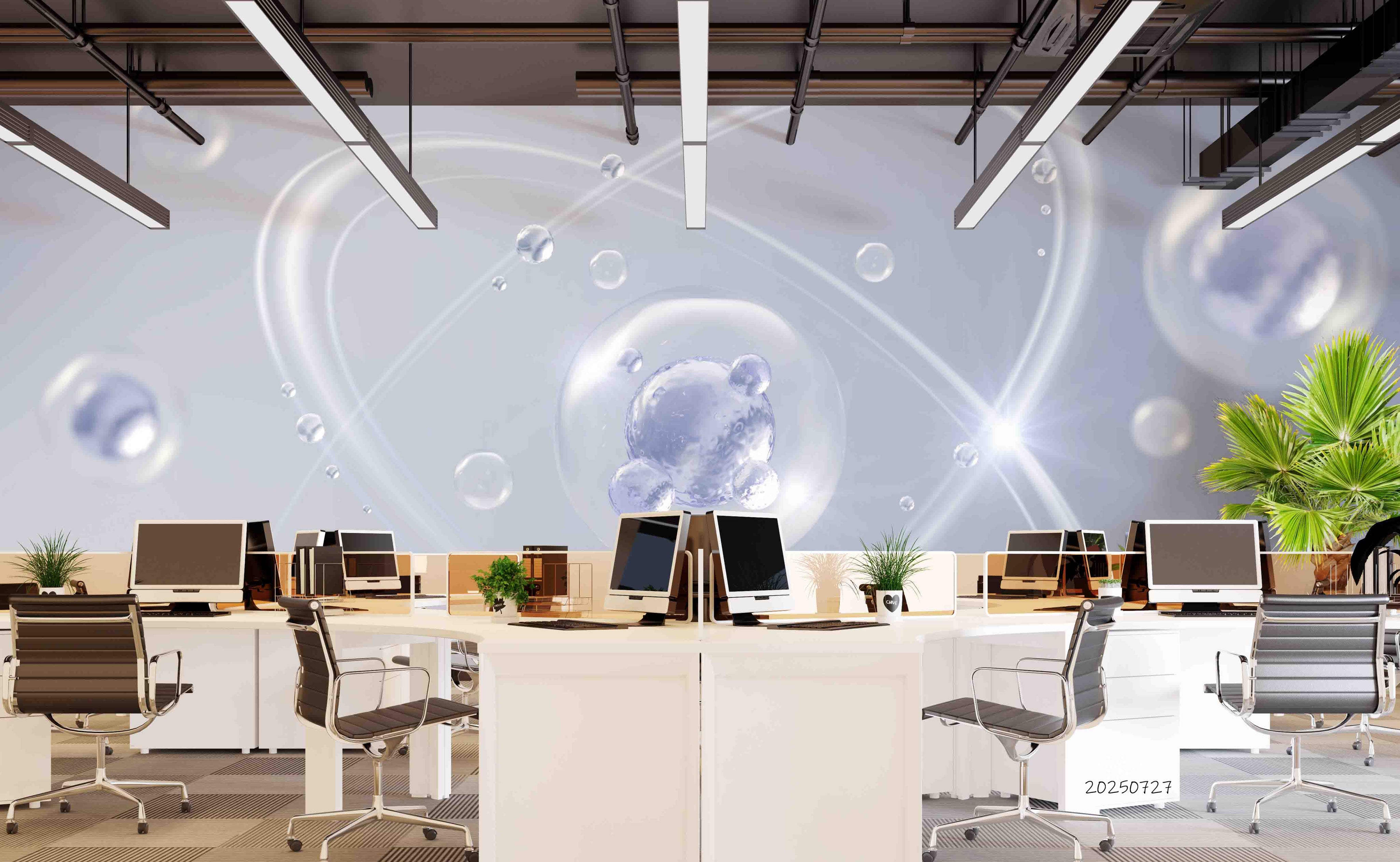 3D Office Business Commerce Cosmetic Moisturizer Water Wall Mural Wallpaper 25