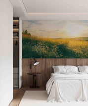 3D Hotel Inn Motel Hostel Resort Manor Scenery Sunrise Wall Mural Wallpaper 5
