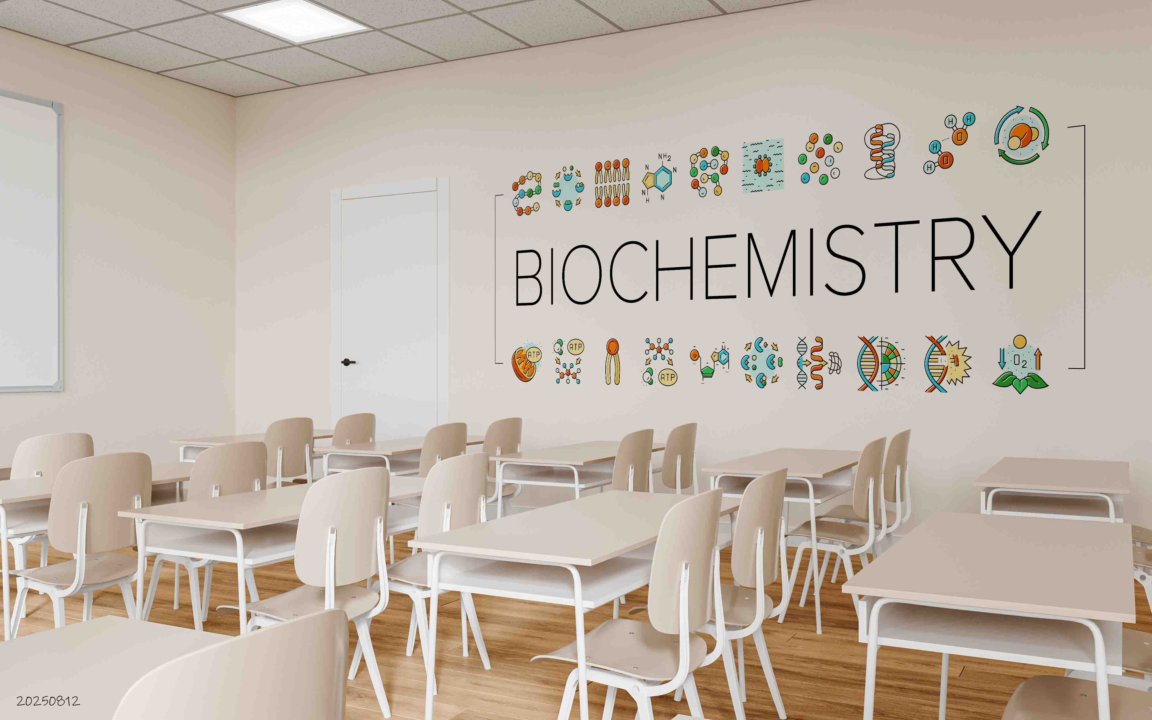 3D School STEM Science Lab Classroom Teaching Aid Chemistry Wall Mural Wallpaper 54
