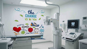 3D Clinic Hospital Rehabilitation Center Medical Healthcare Wall Mural Wallpaper 19