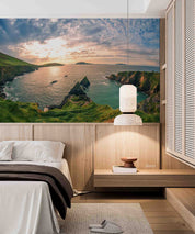 3D Hotel Inn Motel Hostel Resort Manor Scenery Sea Sunrise Wall Mural Wallpaper 30