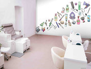 3D Salon Shop Beauty Salon Manicure Set Manicure Tools Wall Mural Wallpaper 36