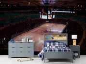 3D Architecture Stadium Skating Rink Wall Mural Wallpaper YXL 461