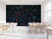 3D School STEM Science Lab Classroom Teaching Aid Wall Mural Wallpaper 42