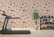 3D Pattern Sports Apparatus Shoes Wall Mural Wallpaper YXL 1746