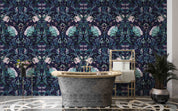 3D Vintage Floral Leaf William Morris Pattern Wallpaper Wall Mural Wall Decor Wall Art Wall Sticker Remoable Wallpaper