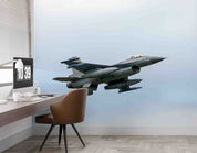 3D Royal Netherlands Air Force F16 Jet Fighter Flight Wall Mural Wallpaper GD 5426- Jess Art Decoration