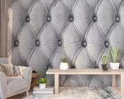 3D Luxury Gray Fabric Texture Old Sofa Wall Mural Wallpaper GD 3812- Jess Art Decoration
