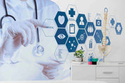 3D Clinic Hospital Rehabilitation Center Health Wall Mural Wallpaper JN 10