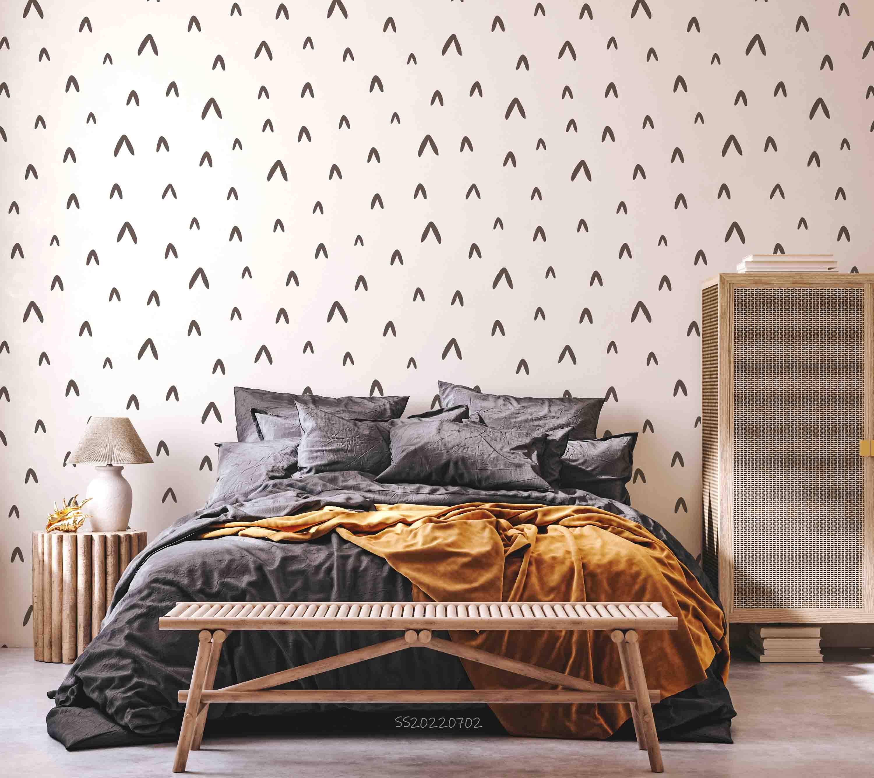3D Abstract Simple Arrow Pattern Wall Mural Wallpaper GD 5160- Jess Art Decoration