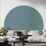 3D Geometric Ellipse White Wall Mural Wallpaper YXL 11