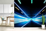3D Traffic Tunnel Lighting Wall Mural Wallpaper GD 3123- Jess Art Decoration