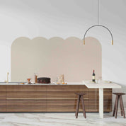 3D Geometric Rectangle Wave Wall Mural Wallpaper YXL 24