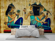 3D Traditional Egyptian Parchemnt Wallpaper Wall Mural Wall Decor Wall Art Wall Sticker Remoable Wallpaper LQH 2