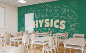 3D School STEM Science Lab Classroom Teaching Aid Physics Wall Mural Wallpaper 20