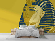 3D Egypt Gold Sphinx Wallpaper Wall Mural Wall Decor Wall Art Wall Sticker Remoable Wallpaper LQH