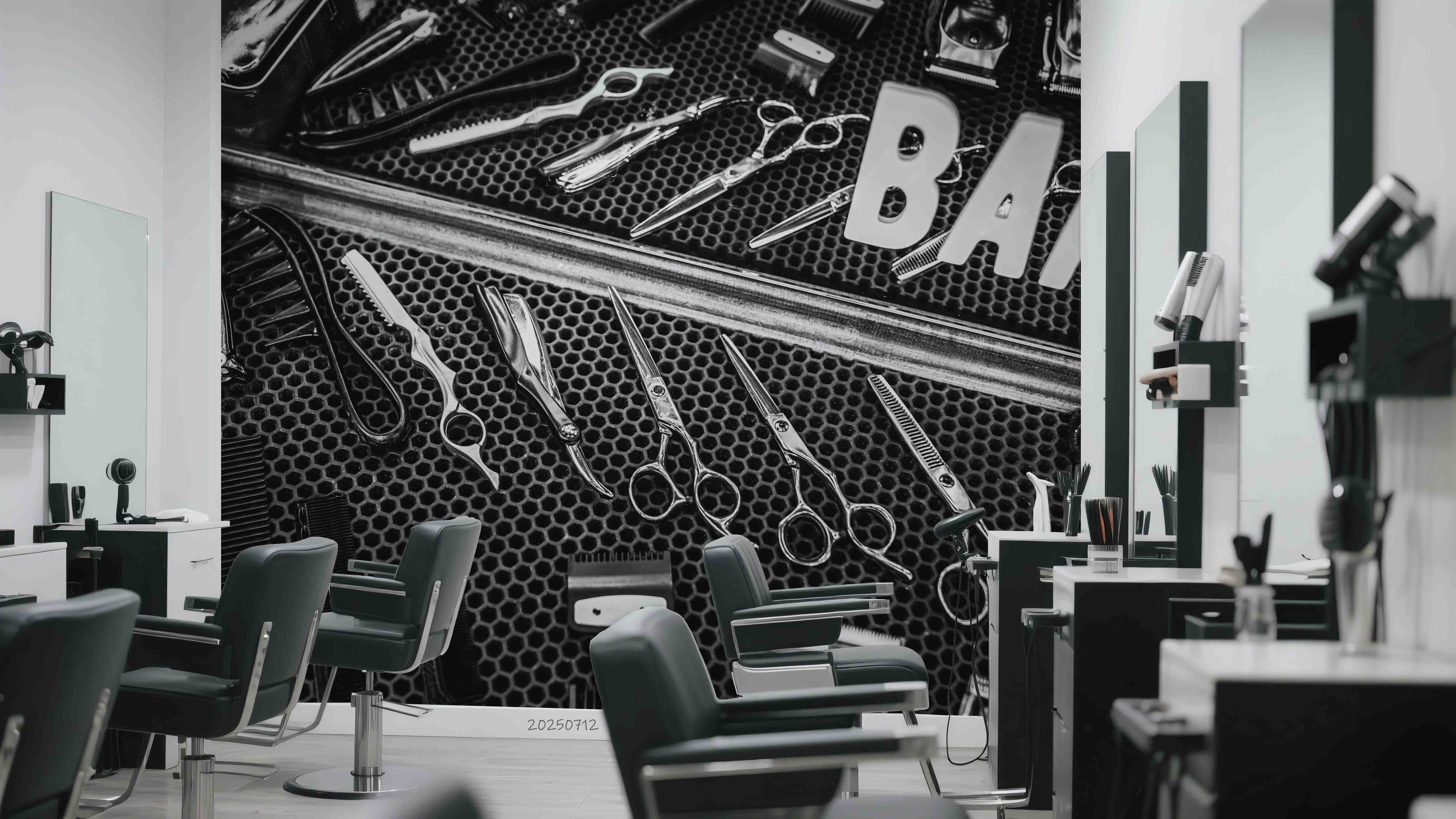 3D Salon Shop Beauty Salon Barber Shop Wall Mural Wallpaper 69