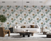 3D Graffiti Leaf Geometric Different Shape Patterns Wall Mural Wallpaper GD 4095- Jess Art Decoration