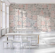3D School STEM Science Lab Classroom Teaching Aid Math Wall Mural Wallpaper 9