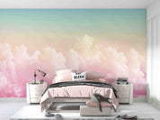 3D Colorful Sky Cloud Scenery Wall Mural Wallpaper GD 4530- Jess Art Decoration