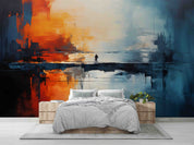 3D Nature Landscape Oil Painting Wallpaper Wall Mural Wall Decor Wall Art Wall Sticker Remoable Wallpaper LQH 5