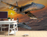 3D Boeing F-18 F Super Hornet Wall Mural Wallpaper GD 5413- Jess Art Decoration