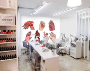 3D Salon Shop Beauty Salon Nail Salon Wall Mural Wallpaper 26