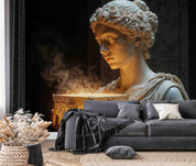 3D Mystical Sculpture Background Wallpaper Wall Mural Wall Decor Wall Art Wall Sticker Remoable Wallpaper LQH