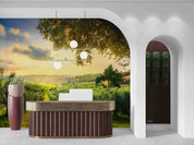 3D Hotel Inn Motel Hostel Resort Manor Scenery Wall Mural Wallpaper 34